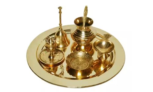 Pooja Items Polishing